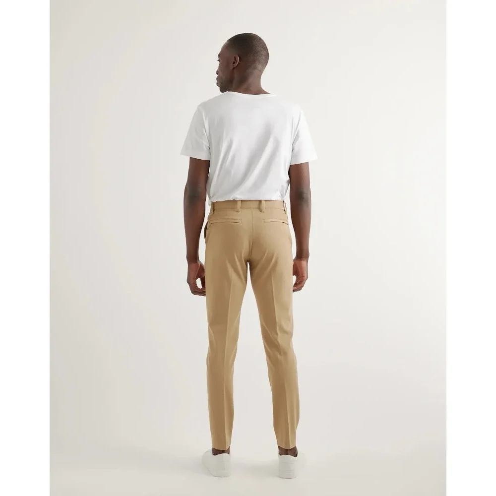 Quince Ultra‎ Stretch 24/7 Performance Smart Chinos Khaki Athletic Taper 34x28 - Picture 3 of 12